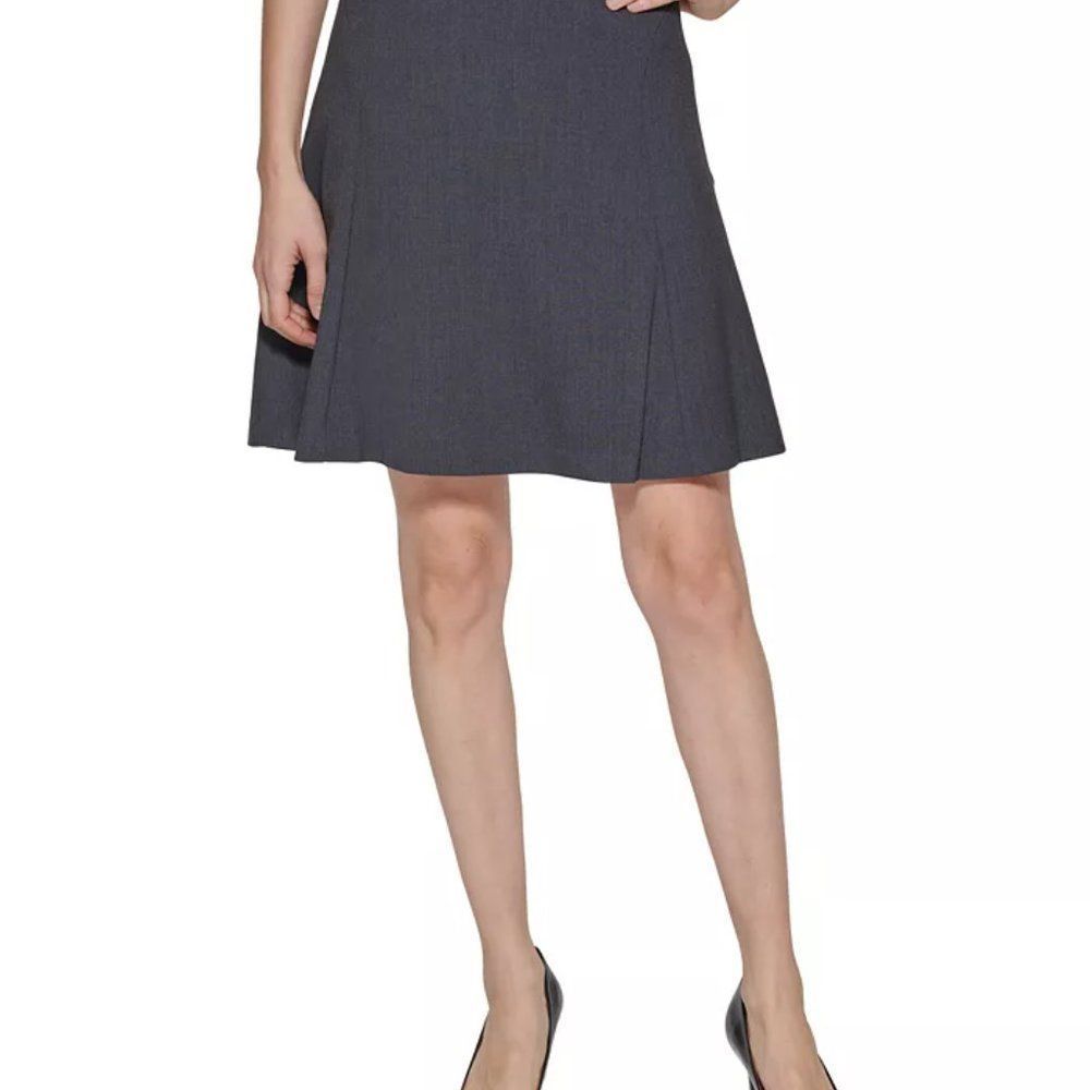 Calvin Klein Petite Flared Skirt
